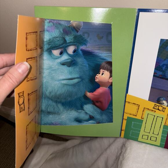 Monsters Inc Disney Store Pixar Exclusive Lithograph Portfolio Set of 4 Prints - Picture 4 of 10